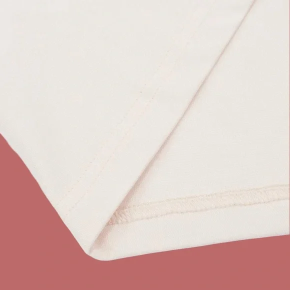 Louis Vuitton White Tee with Brown Label